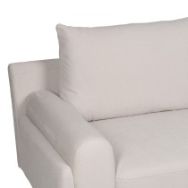 Sofa Cream 216 x 86 x 90 cm