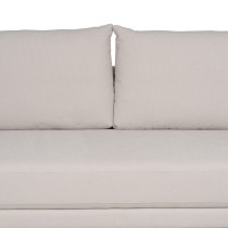 Sofa Cream 216 x 86 x 90 cm