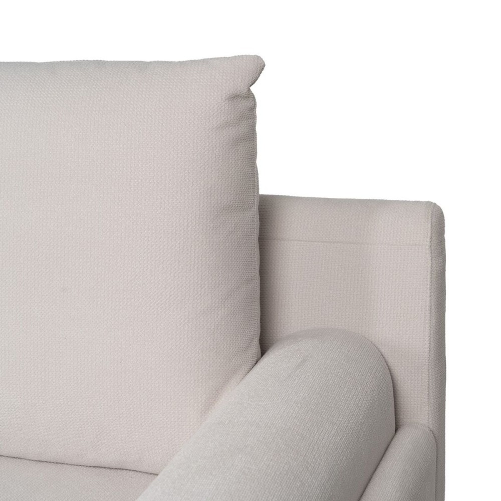 Sofa Cream 216 x 86 x 90 cm