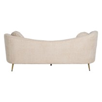 Sofa Beige 195 x 74 x 77 cm