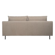 Sofa Taupe 216 x 86 x 90 cm