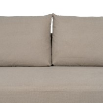 Sofa Taupe 216 x 86 x 90 cm