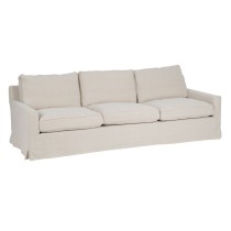 Sofa Cream 260 x 100 x 83 cm