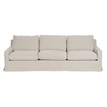 Sofa Cream 260 x 100 x 83 cm