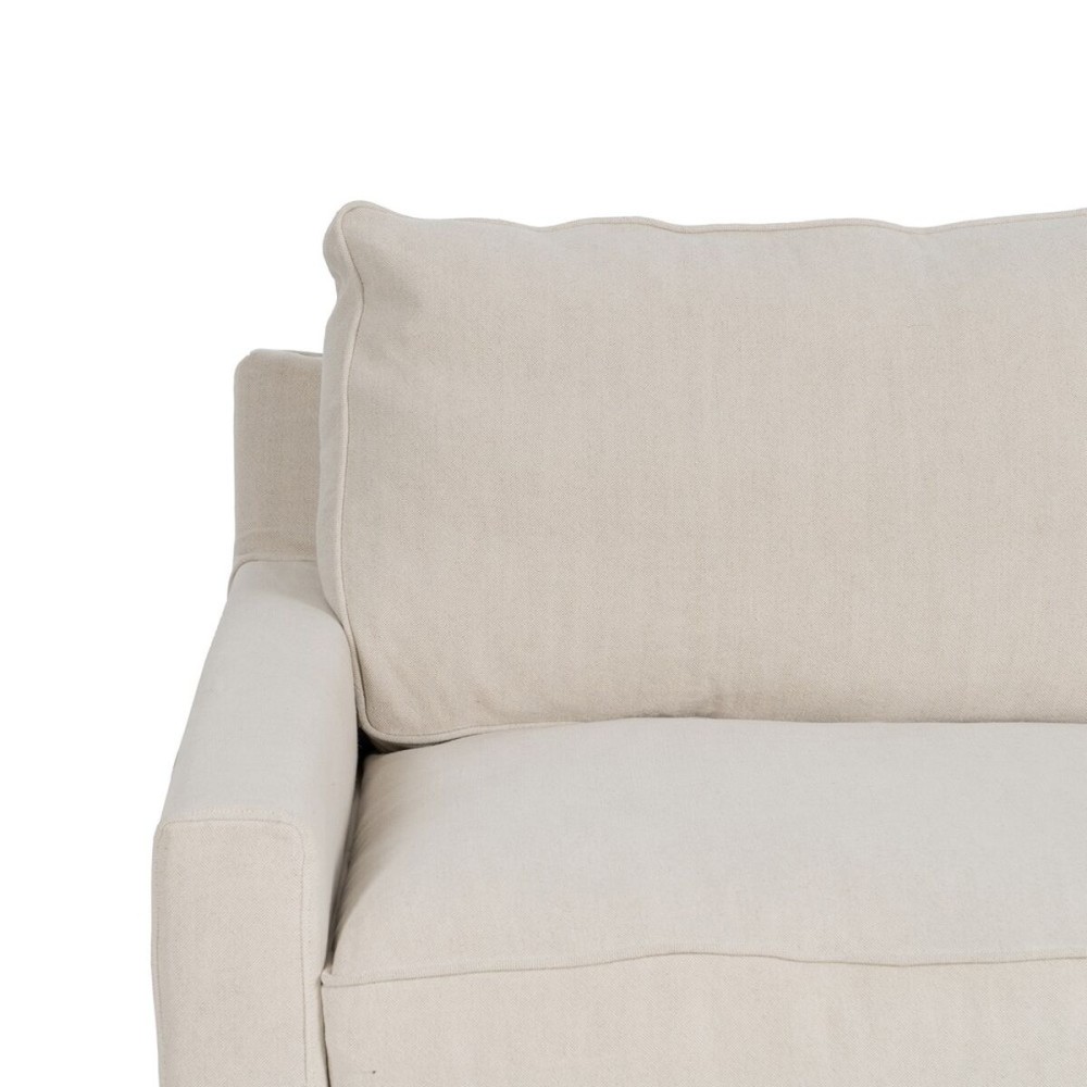 Sofa Cream 260 x 100 x 83 cm