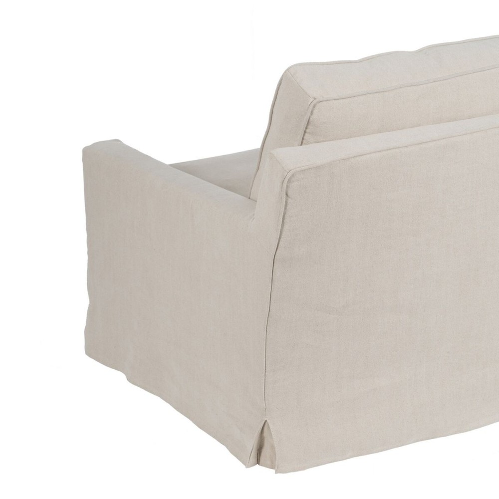 Sofa Cream 260 x 100 x 83 cm