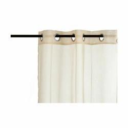 Vorhang 140 x 260 cm Beige (6 Stück)