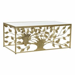 Table Basse DKD Home Decor Métal Miroir 110 x 60 x 46 cm