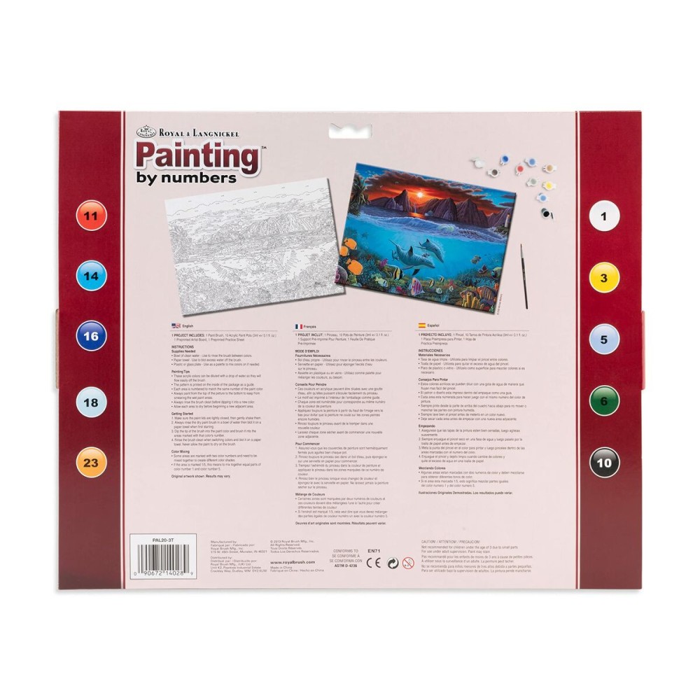 Paint by Numbers Set Royal & Langnickel