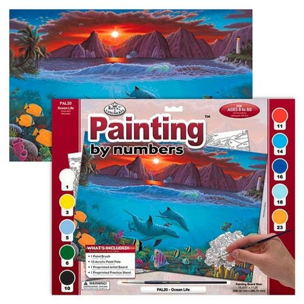 Paint by Numbers Set Royal & Langnickel