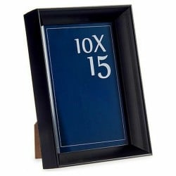 Fotorahmen Schwarz Kunststoff Glas (12,2 x 3,5 x 17,3 cm) (6 Stück)