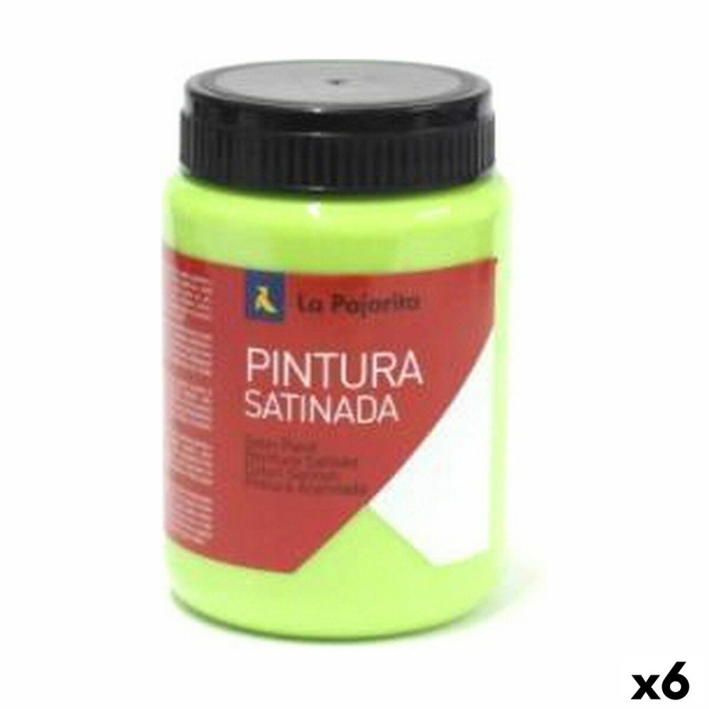 Tempera La Pajarita Parrot L-37 6 Stücke grün Satin