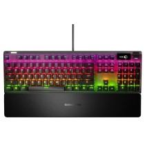 Tastatur SteelSeries APEX 7 Schwarz Qwerty Spanisch Qwerty US