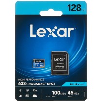 USB Pendrive Lexar 633x Blau Schwarz 128 GB