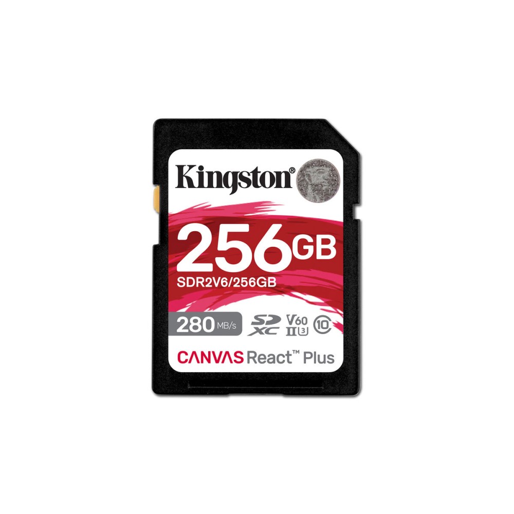 SDXC Memory Card Kingston Technology Canvas React Plus 256 GB