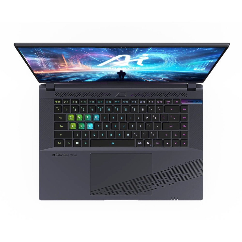 Laptop Gigabyte AORUS 16X ASG-53ESC54SH 16" 32 GB RAM 1 TB 1 TB SSD Nvidia Geforce RTX 4070