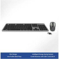 Clavier Ewent EW3272 Noir Espagnol Qwerty QWERTY