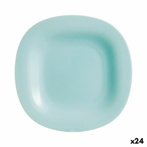 Assiette à dessert Luminarc Carine Turquoise verre (19 cm) (24 Unités)