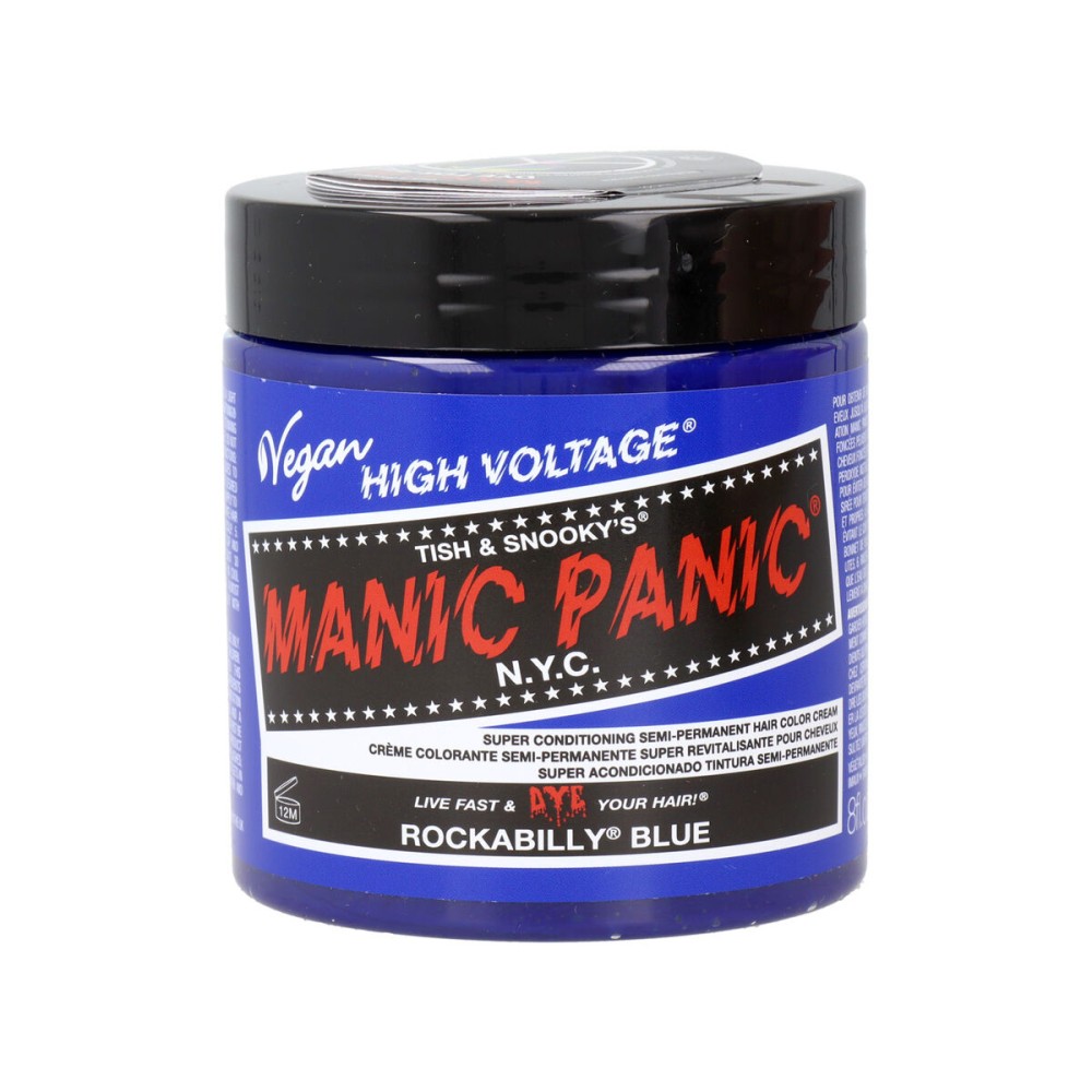 Coloration Semi-permanente Manic Panic Panic High Bleu Végane (237 ml)