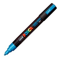 Felt-tip pens POSCA PC-5M Blue (6 Units)