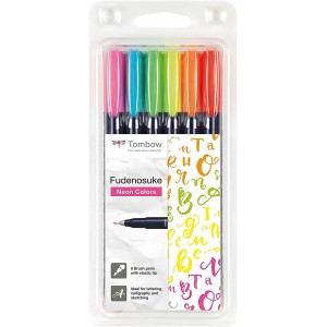 Marker-Set Tombow Fudenosuke Bunt