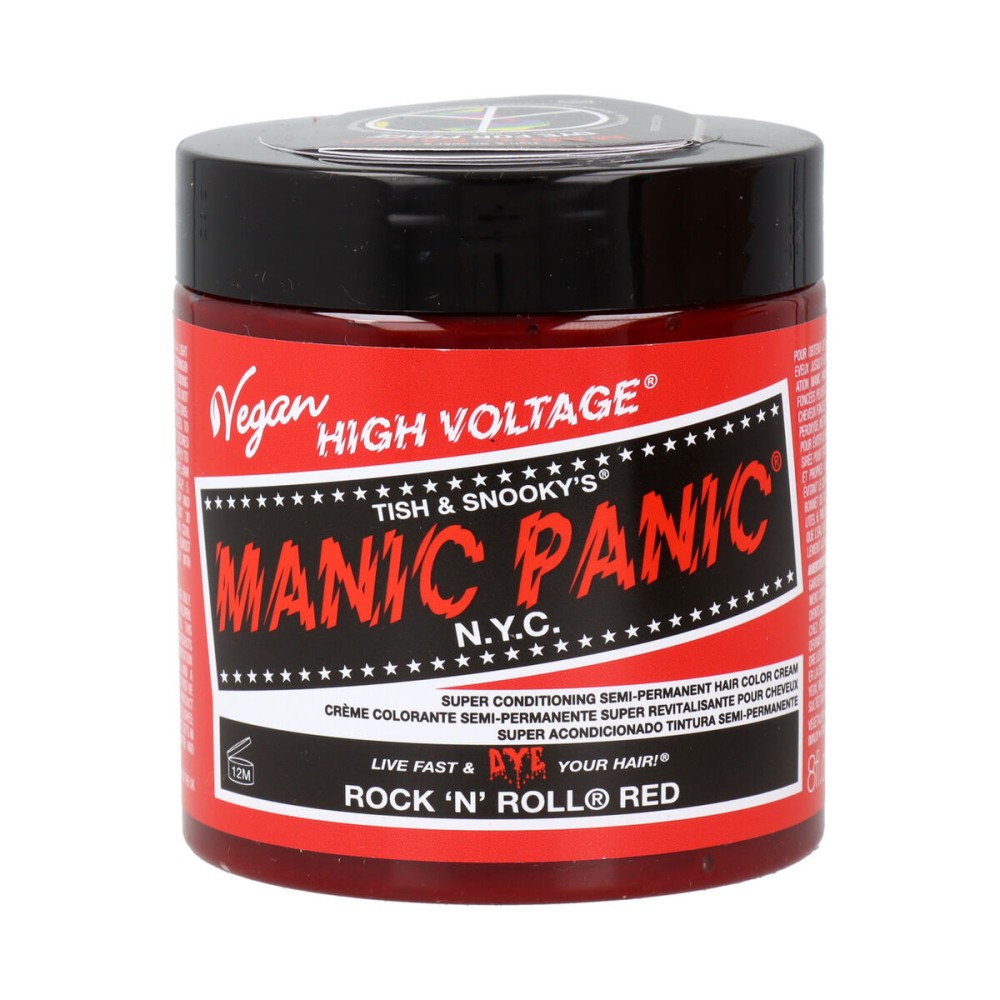 Coloration Semi-permanente Manic Panic Panic High Rouge Végane (237 ml)