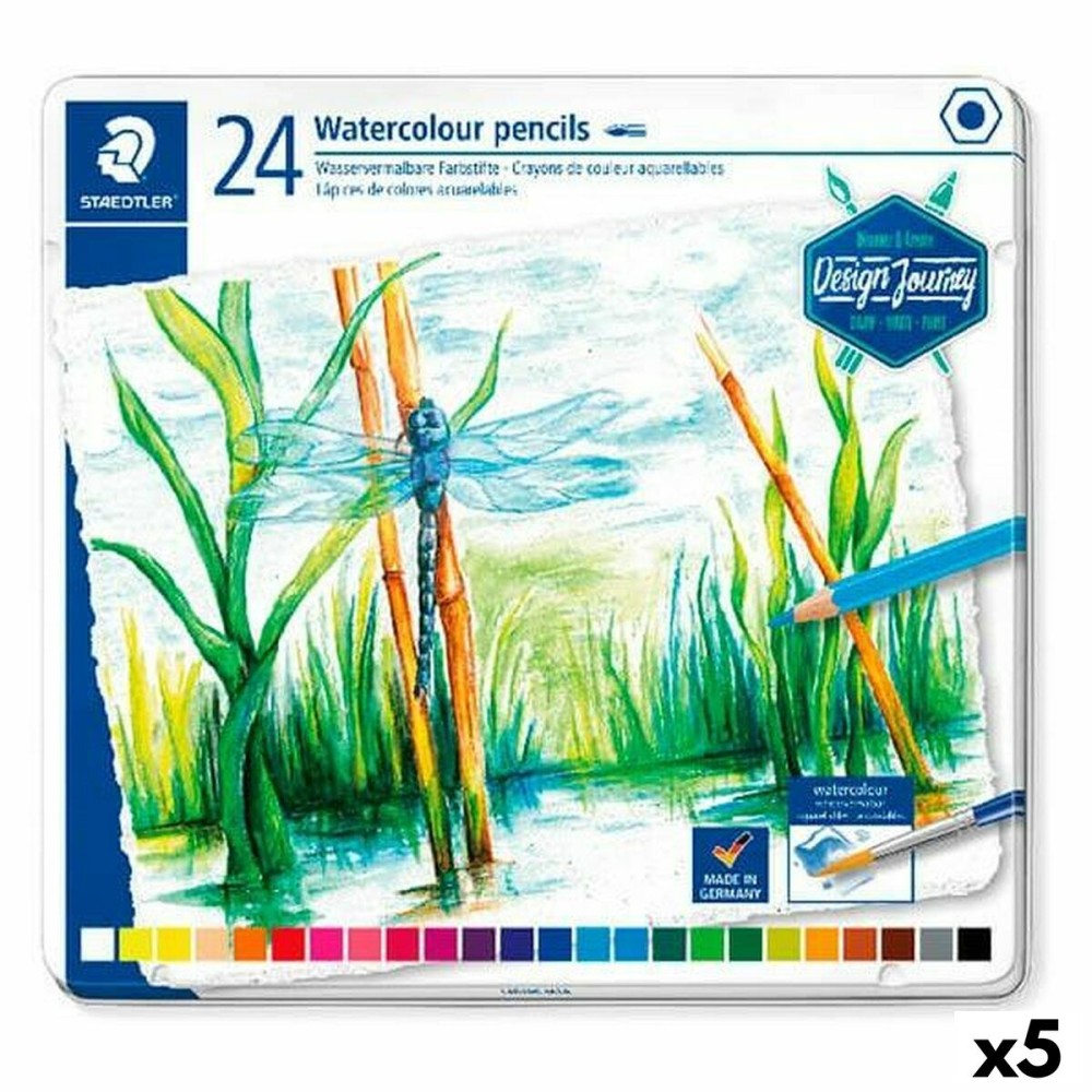 Aquarellstifte Staedtler Design Journey Bunt (5 Stück)