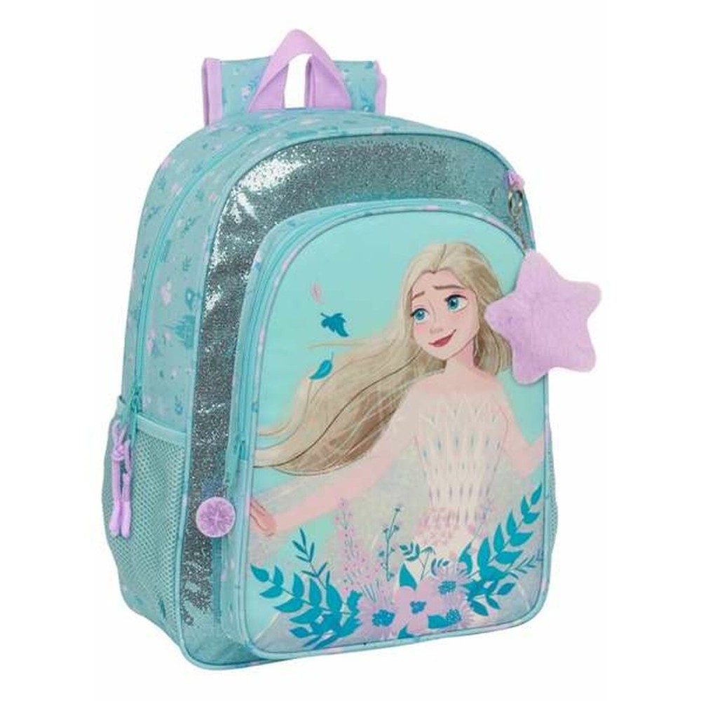 Schulrucksack Frozen Hello spring Blau