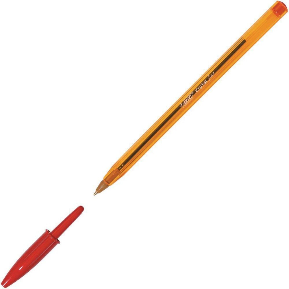 Crayon Bic Cristal Fine Rouge 0,3 mm 50 Pièces