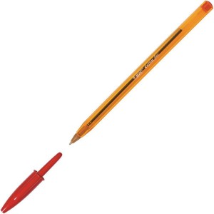 Crayon Bic Cristal Fine Rouge 0,3 mm 50 Pièces