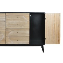 Buffet DKD Home Decor Noir Bois (120 x 40 x 90 cm)