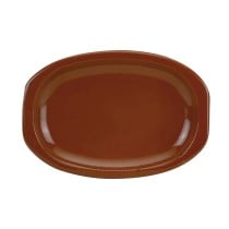 Serving Platter Raimundo Barro Profesional Baked clay Brown 6 Units 36 x 25 cm