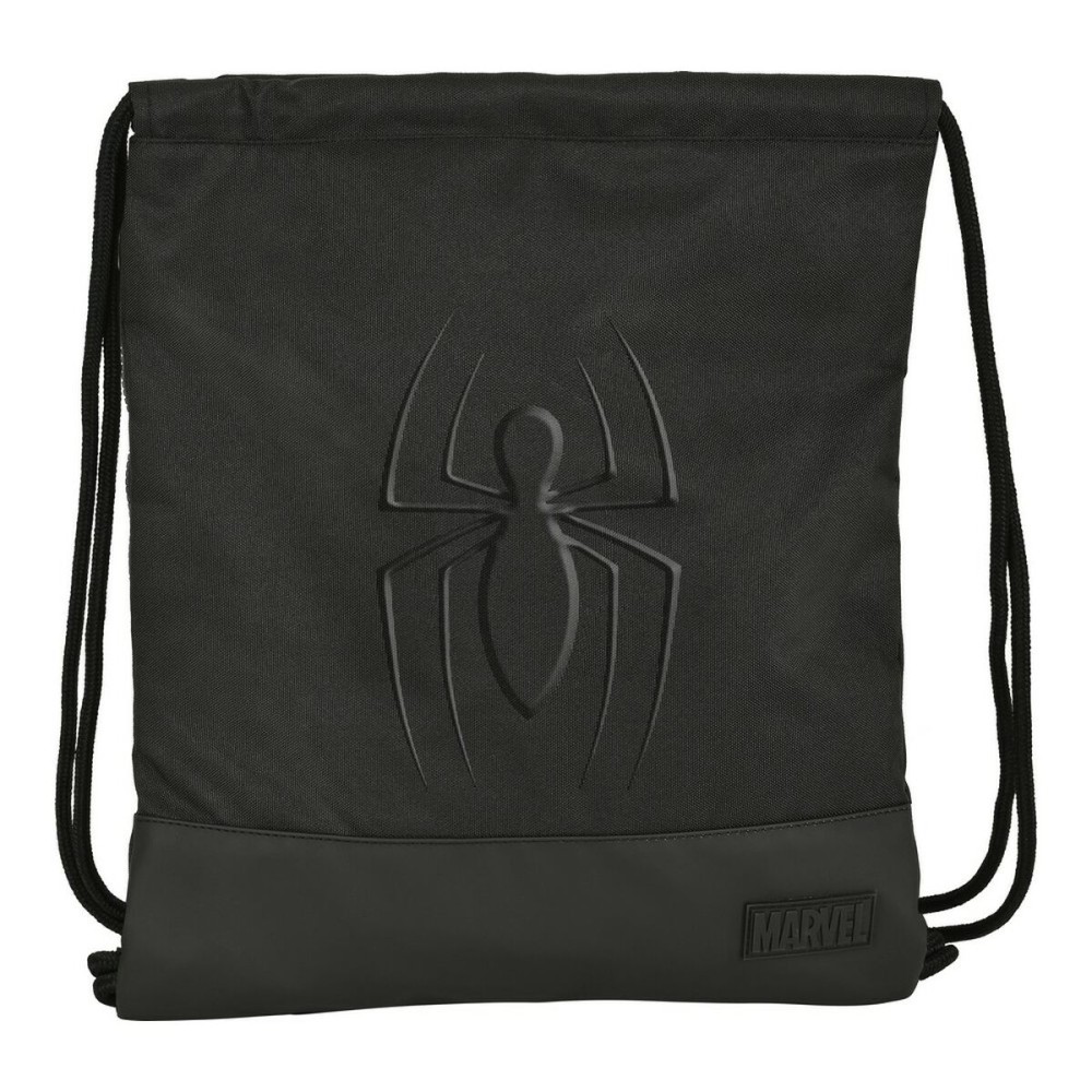 Rucksacktasche mit Bändern Spiderman (35 x 40 x 1 cm)