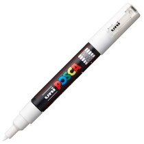 Felt-tip pens POSCA PC-1M White Black (6 Units)