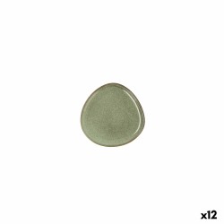 Assiette plate Bidasoa Ikonic Céramique Vert (11 x 11 cm) (Pack 12x)