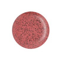 Assiette plate Ariane Oxide Céramique Rouge (Ø 24 cm) (6 Unités)