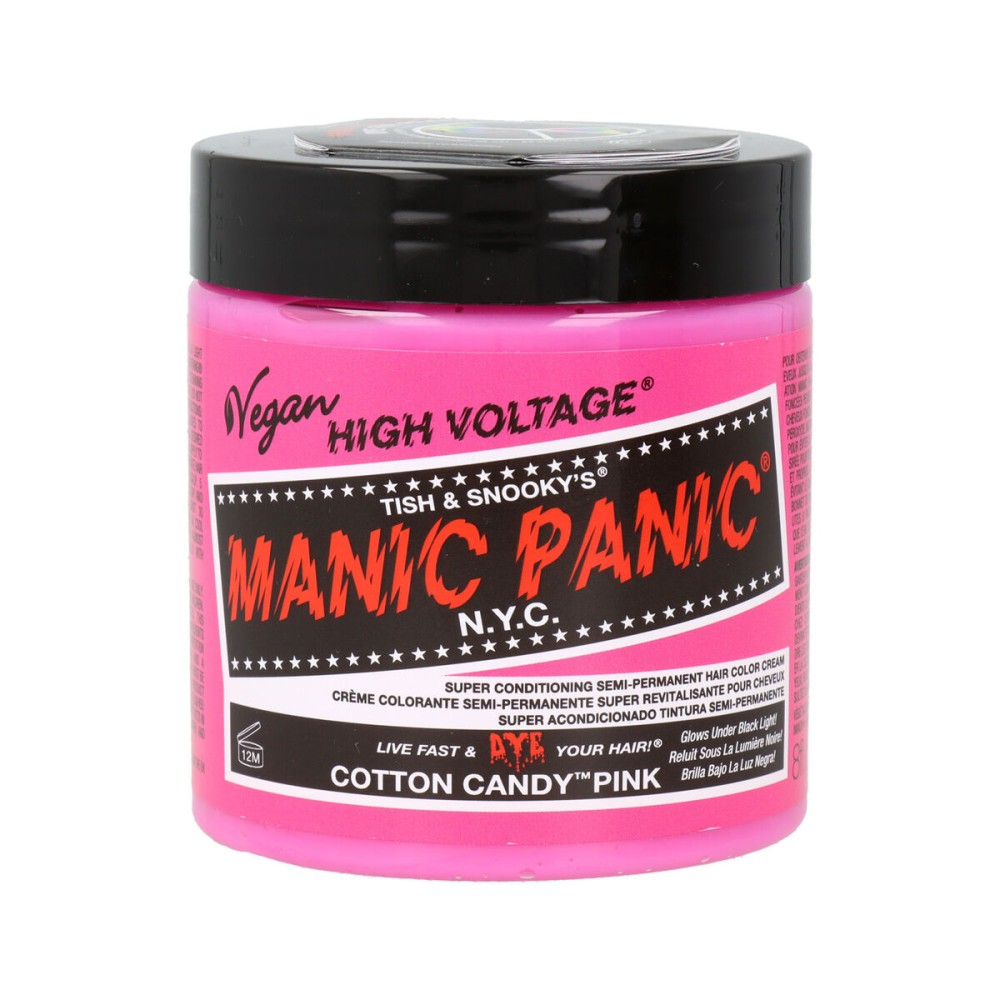 Coloration Semi-permanente Manic Panic Panic High Rose Végane (237 ml)