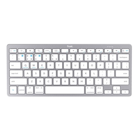 Clavier sans fil Trust 24653 Espagnol Qwerty Qwertz Allemand