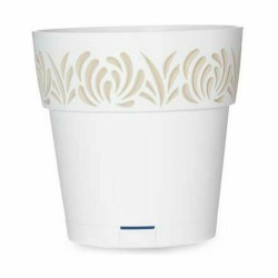 Pot auto-arrosant Stefanplast Gaia Blanc Plastique 19 x 19 x 19 cm (12 Unités)