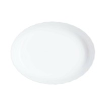 Plat à Gratin Luminarc Trianon Oblongue Blanc verre 31 x 24 cm (6 Unités)