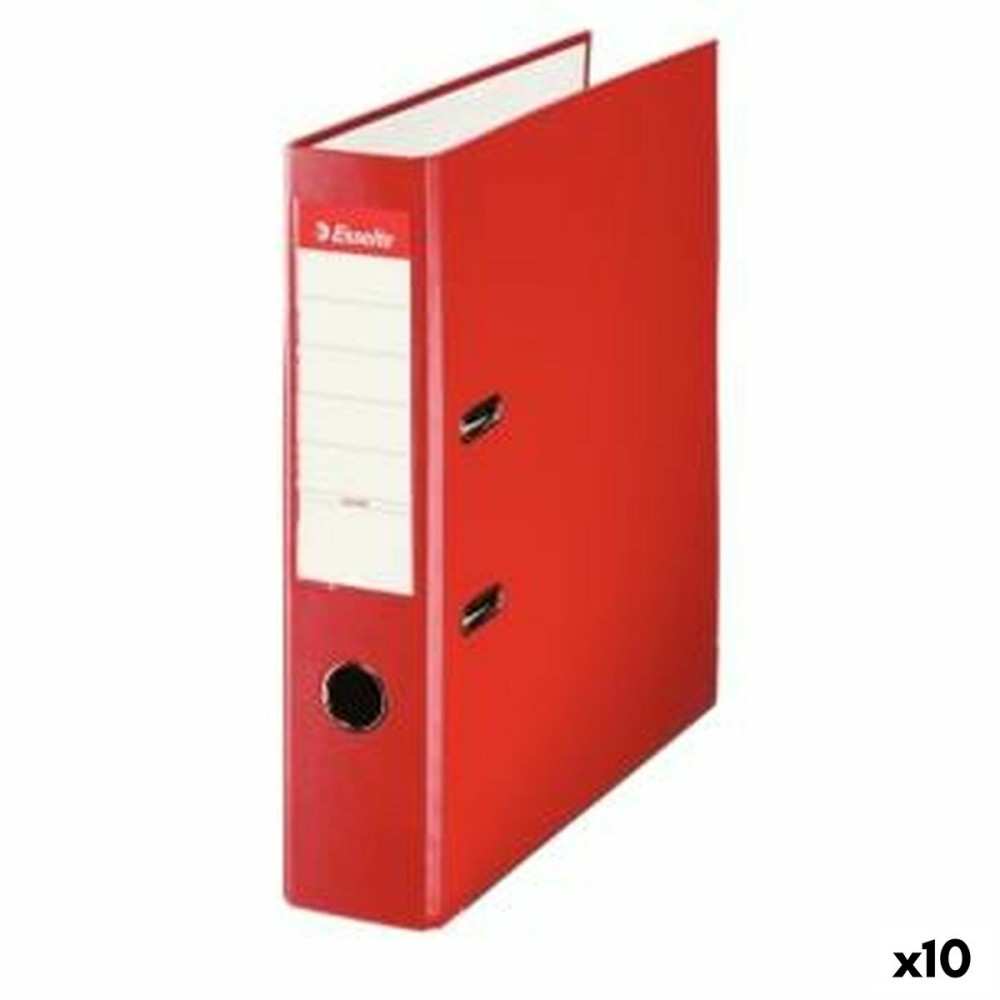 Lever Arch File Esselte Red A4 (10 Units)