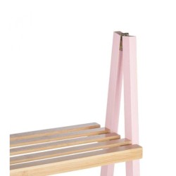 Etagère de salle de bains Berilo WR5504-4-429 Rose Naturel 40 x 109,3 x 30 cm