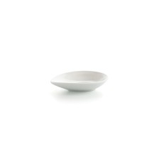 Bowl Ariane Alaska Sheet Mini Ceramic White (10 x 8 x 2,2 cm) (18 Units)