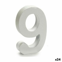 Number Pincello 9 White 2 x 16 x 14,5 cm (24 Units)