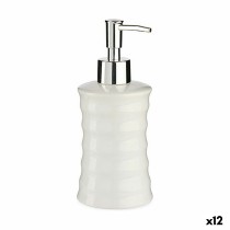 Distributeur de Savon Berilo DW20800-B Blanc Métal Céramique Ondes 260 ml (12 Unités)