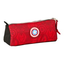 Trousse d'écolier The Avengers Infinity Rouge Noir (21 x 8 x 7 cm)