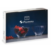 Set de Bols Transparent verre (Ø 10,8 x 7 cm) (290 ml) (5 Unités)