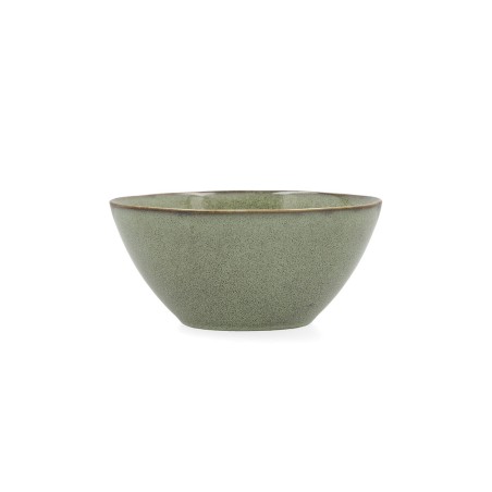 Bowl Bidasoa Ikonic Ceramic Green (15,8 x 15 x 7 cm) (Pack 6x)