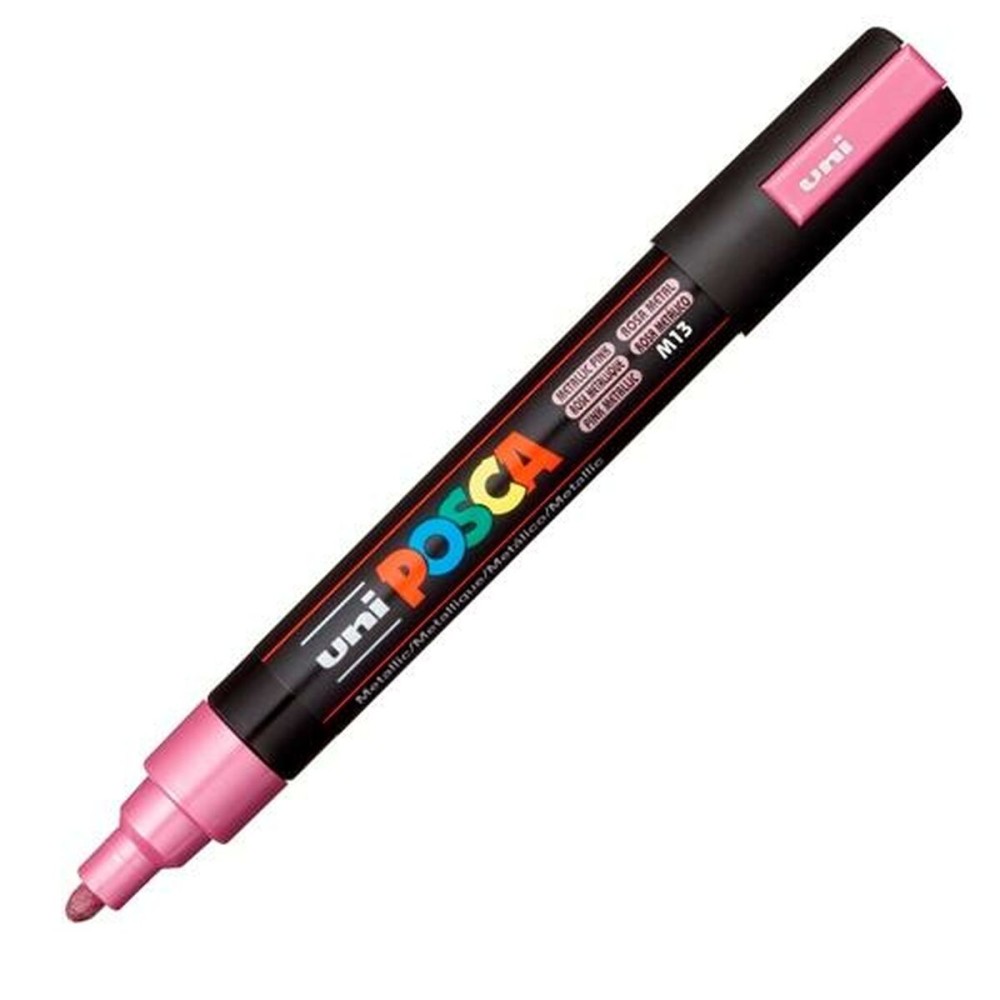 Marqueur POSCA PC-5M Rose (6 Unités)