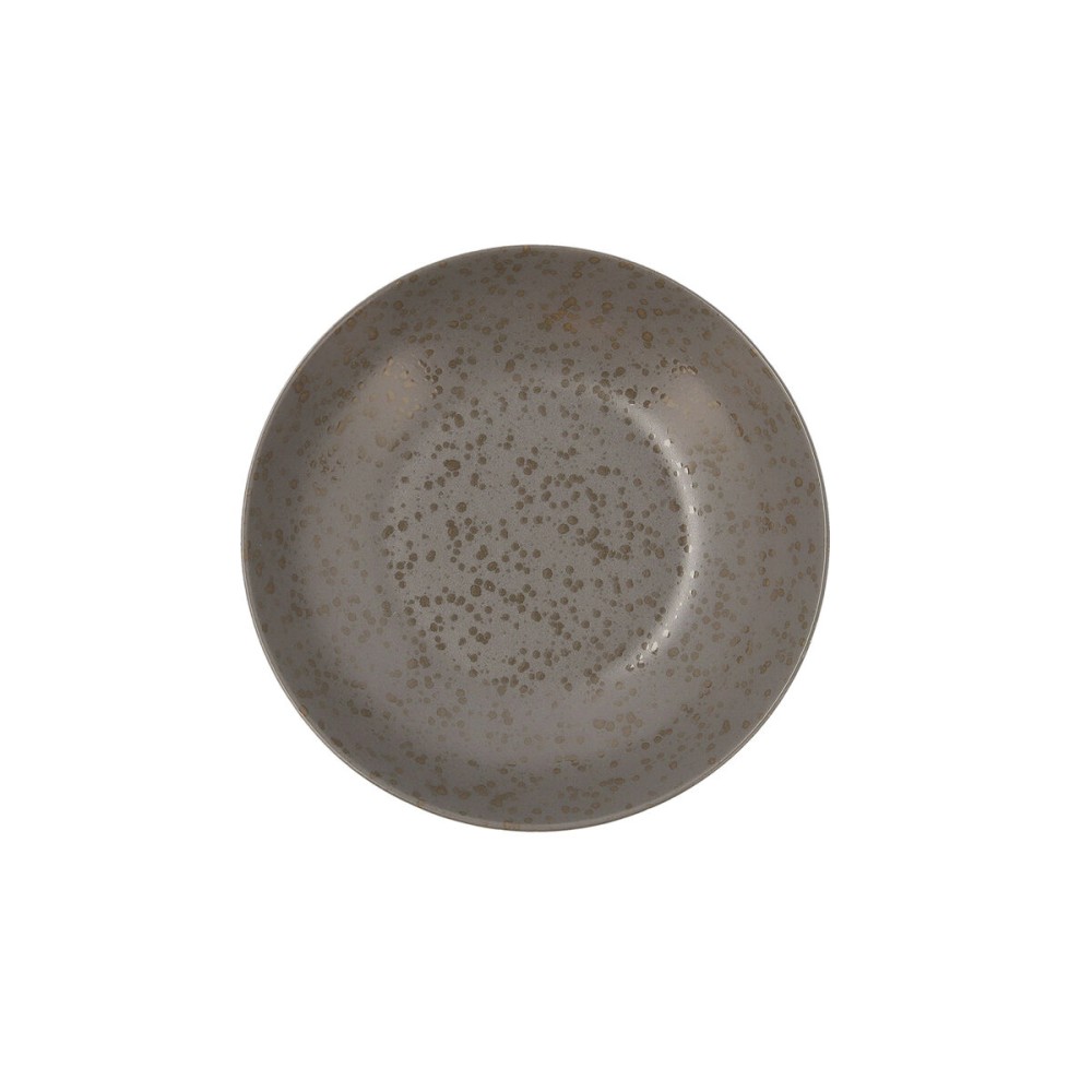 Deep Plate Ariane Oxide Ceramic Grey (Ø 21 cm) (6 Units)